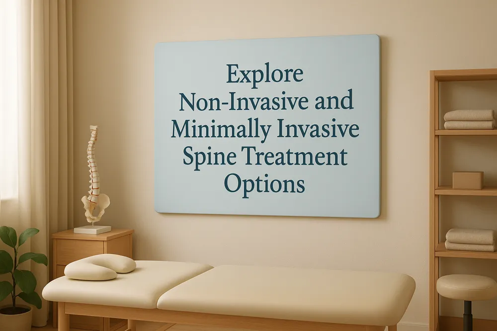 Explore Non-Invasive and Minimally Invasive Spine Treatment Options