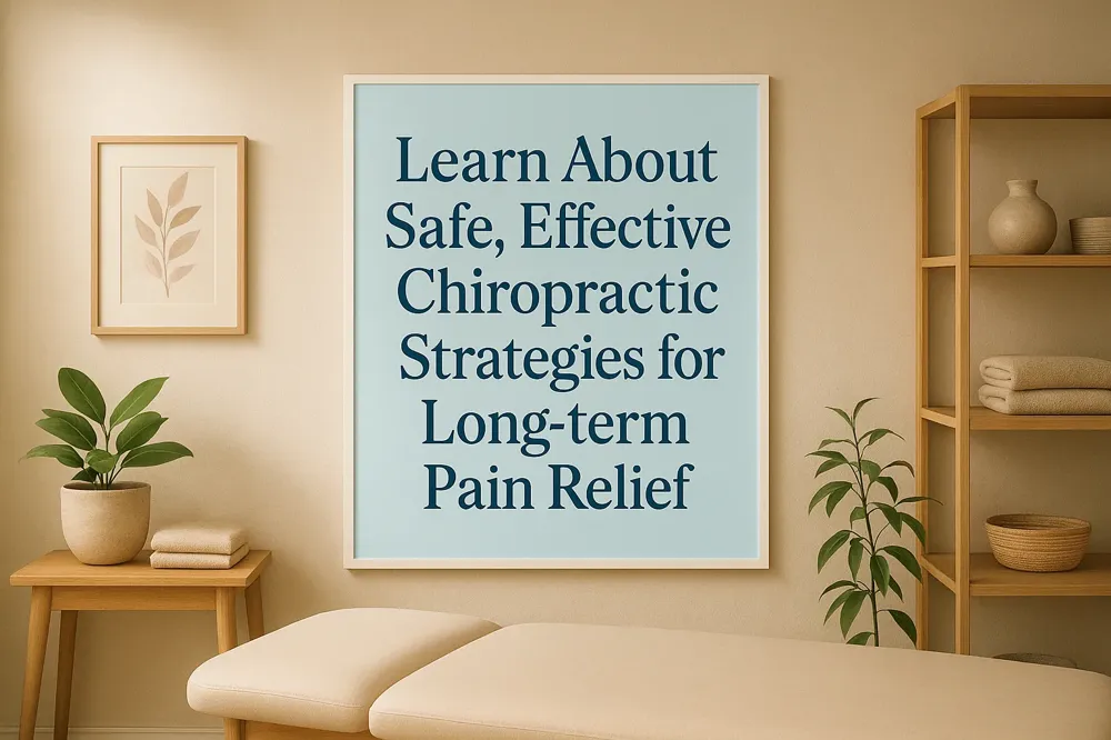 Learn About Safe, Effective Chiropractic Strategies for Long-term Pain Relief