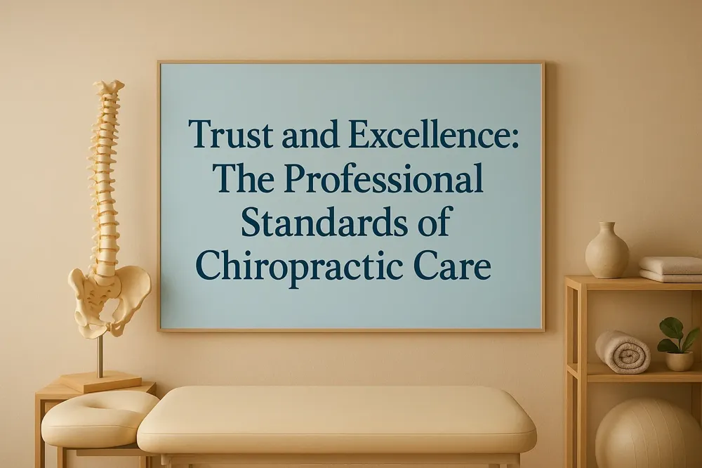 Trust and Excellence: The Professional Standards of Chiropractic Care