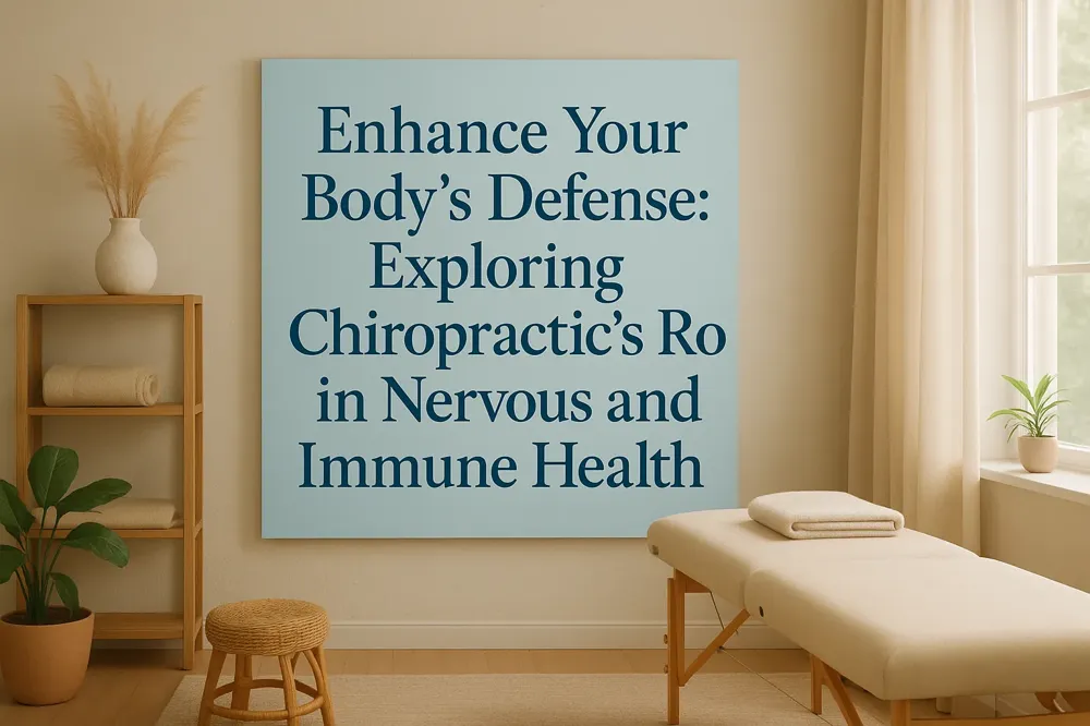 Enhance Your Body's Defense: Exploring Chiropractic's Role in Nervous and Immune Health