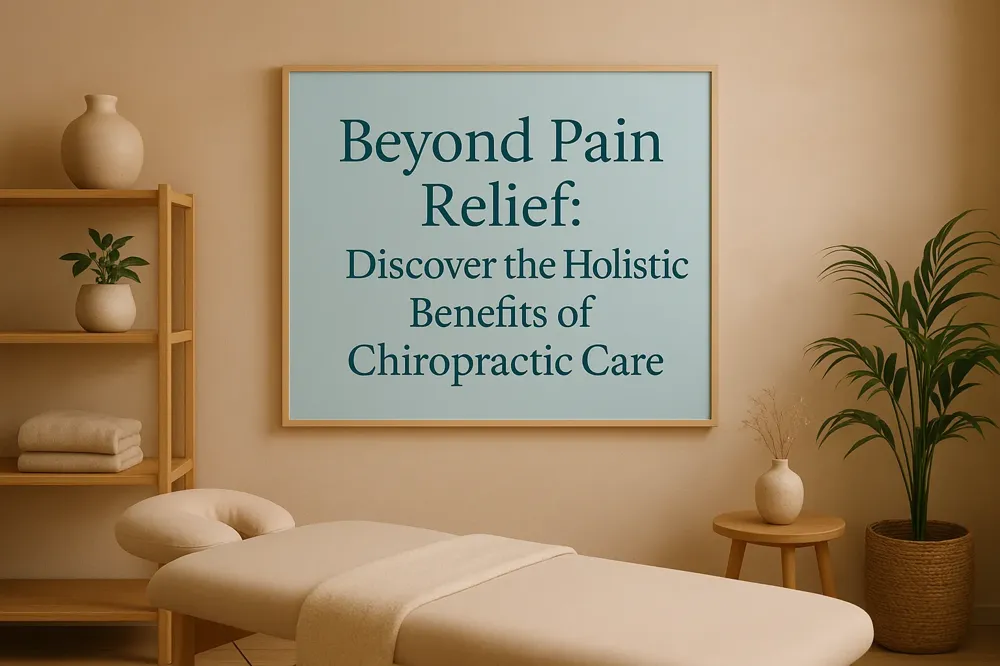Beyond Pain Relief: Discover the Holistic Benefits of Chiropractic Care