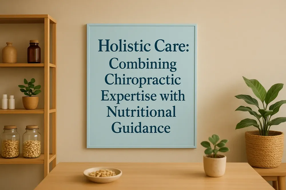 Holistic Care: Combining Chiropractic Expertise with Nutritional Guidance