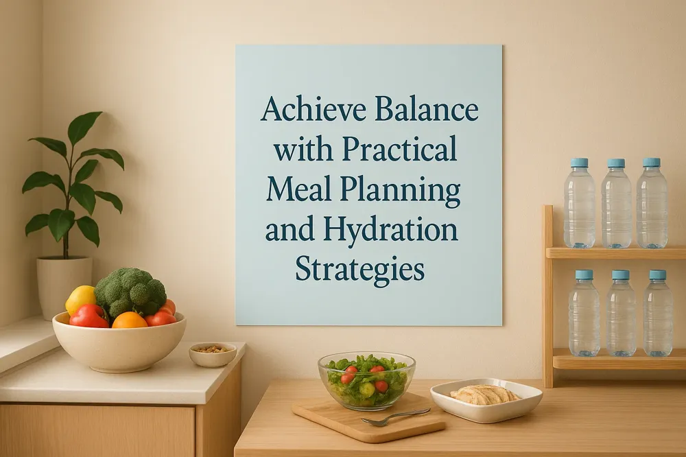 Achieve Balance with Practical Meal Planning and Hydration Strategies