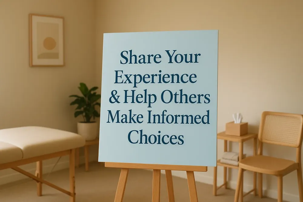 Share Your Experience &amp; Help Others Make Informed Choices