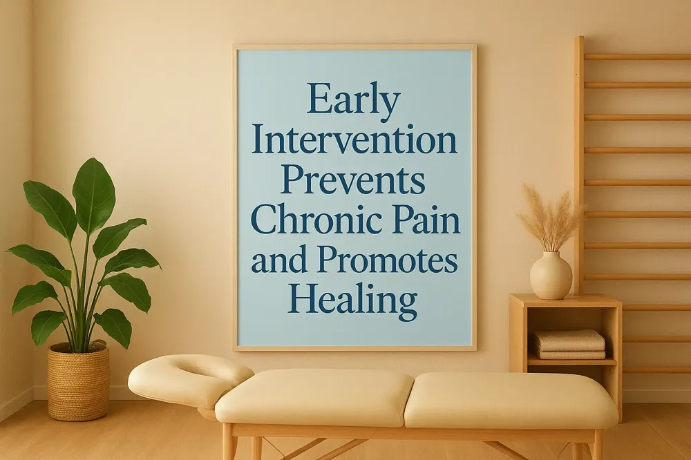 Early Intervention Prevents Chronic Pain and Promotes Healing
