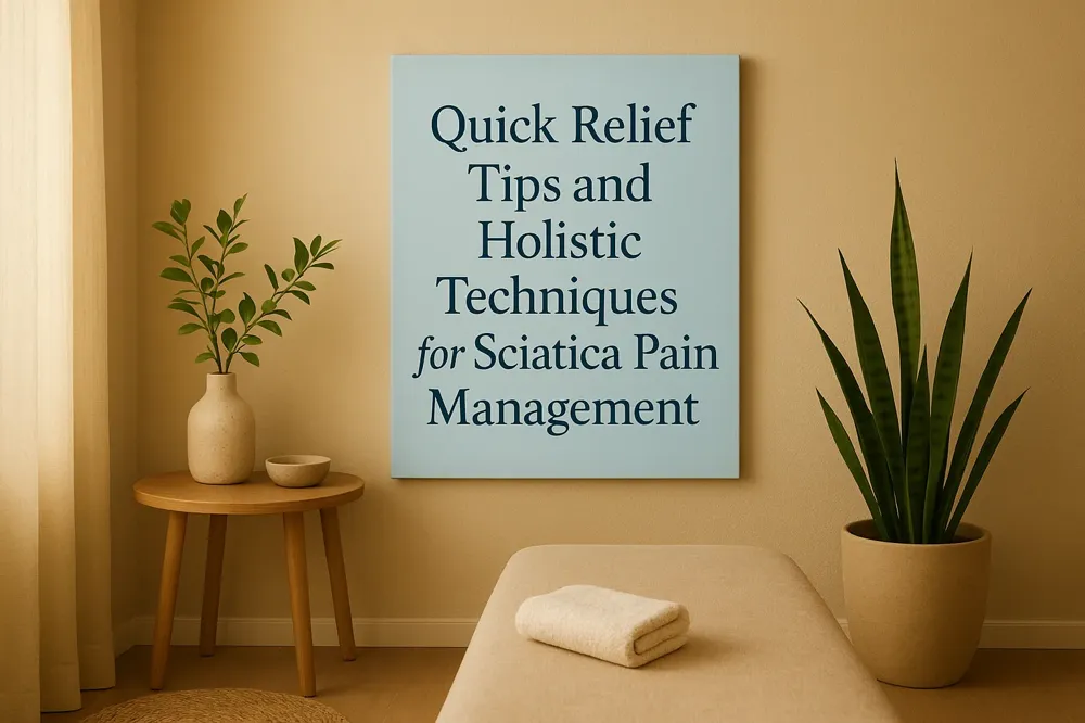 Quick Relief Tips and Holistic Techniques for Sciatica Pain Management