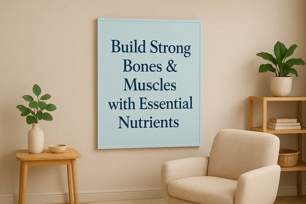 Build Strong Bones &amp; Muscles with Essential Nutrients