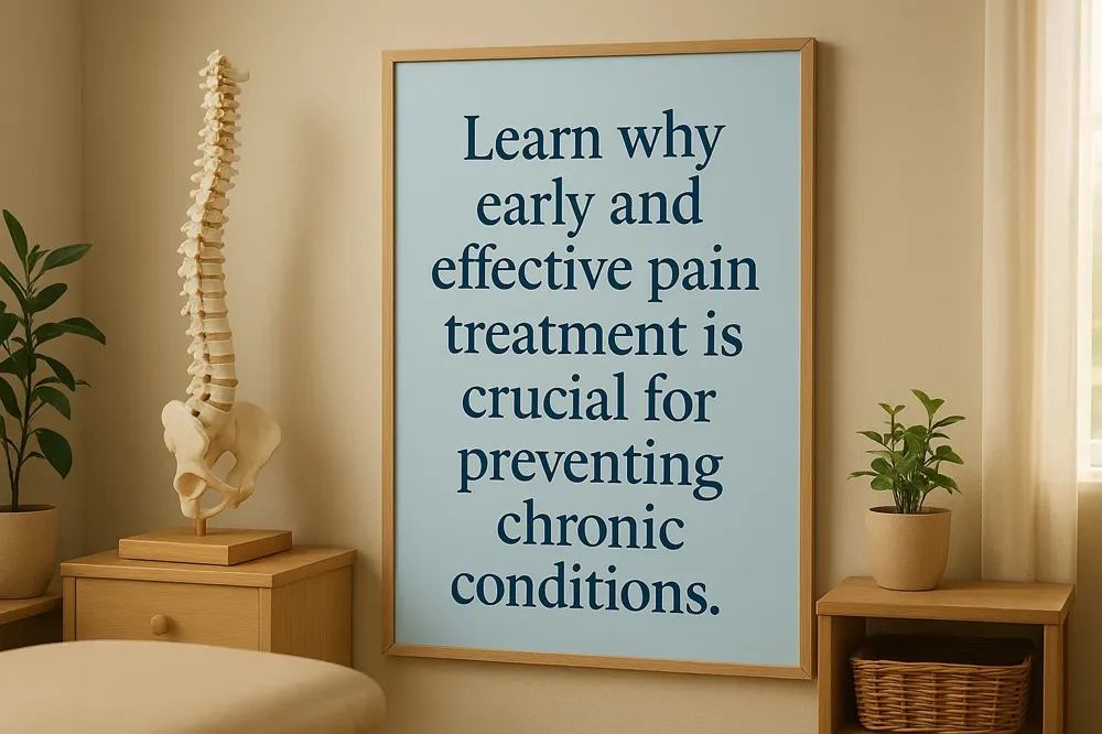 Learn why early and effective pain treatment is crucial for preventing chronic conditions.
