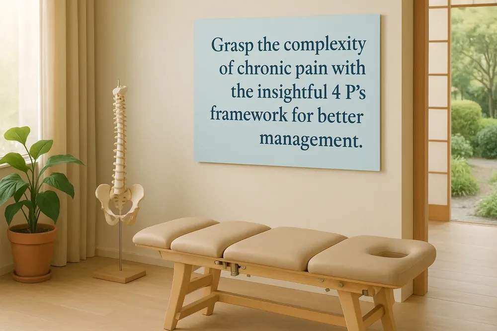Grasp the complexity of chronic pain with the insightful 4 P's framework for better management.