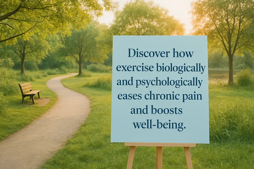 Discover how exercise biologically and psychologically eases chronic pain and boosts well-being.