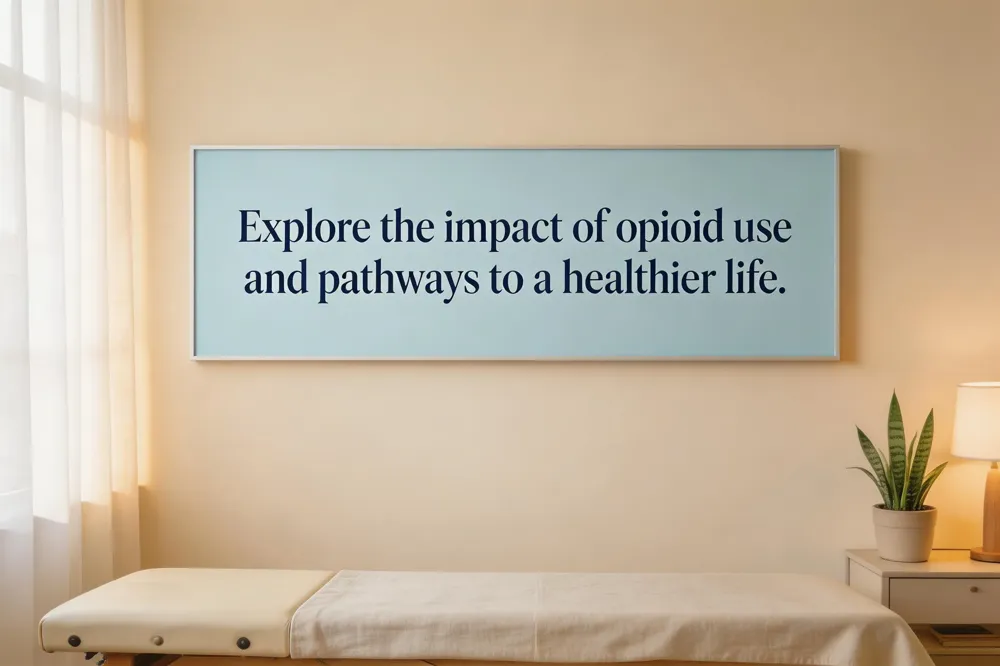 Explore the impact of opioid use and pathways to a healthier life.