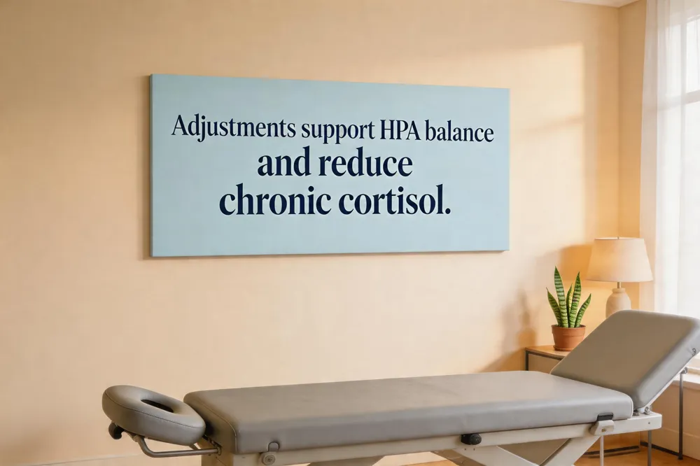 Adjustments support HPA balance and reduce chronic cortisol.