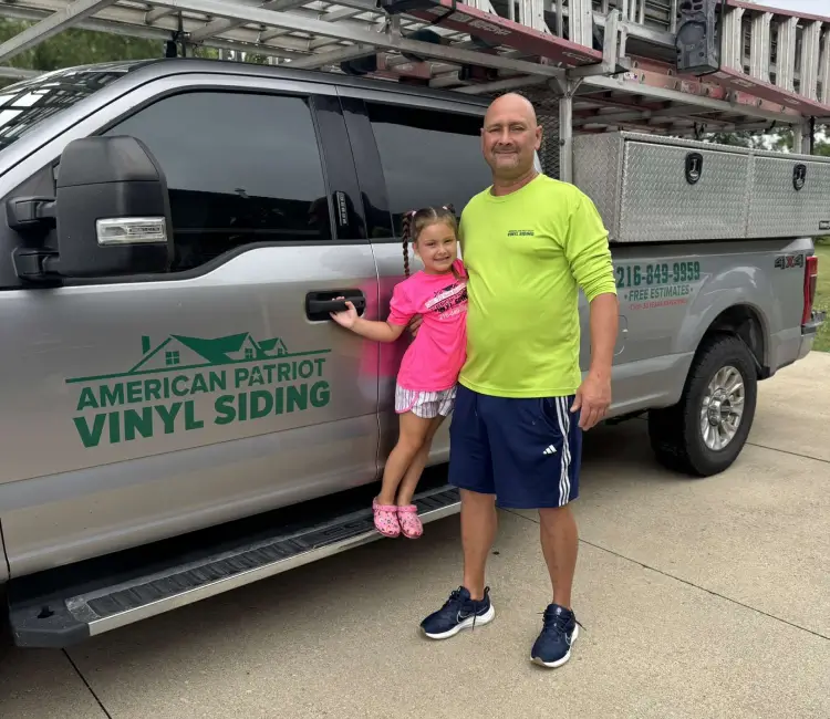 Dave the Owner with his granddaughter