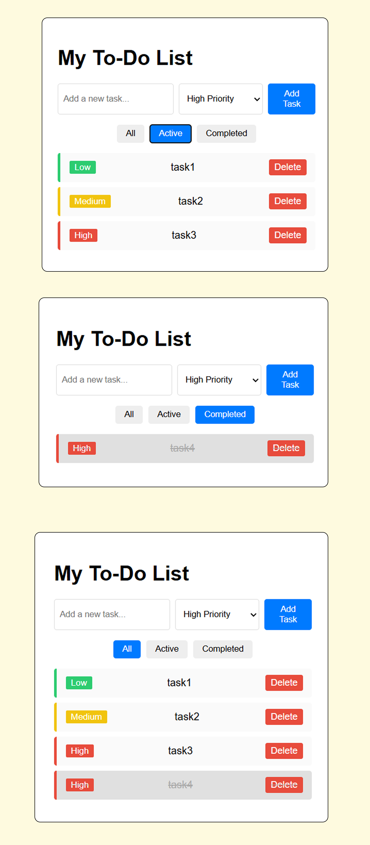 A screenshot of web page