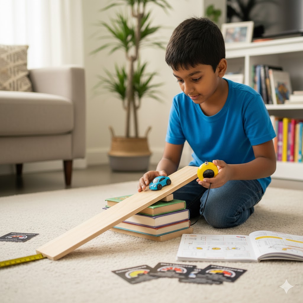 image of a teacher interacting with students using digital tools (for edtech)