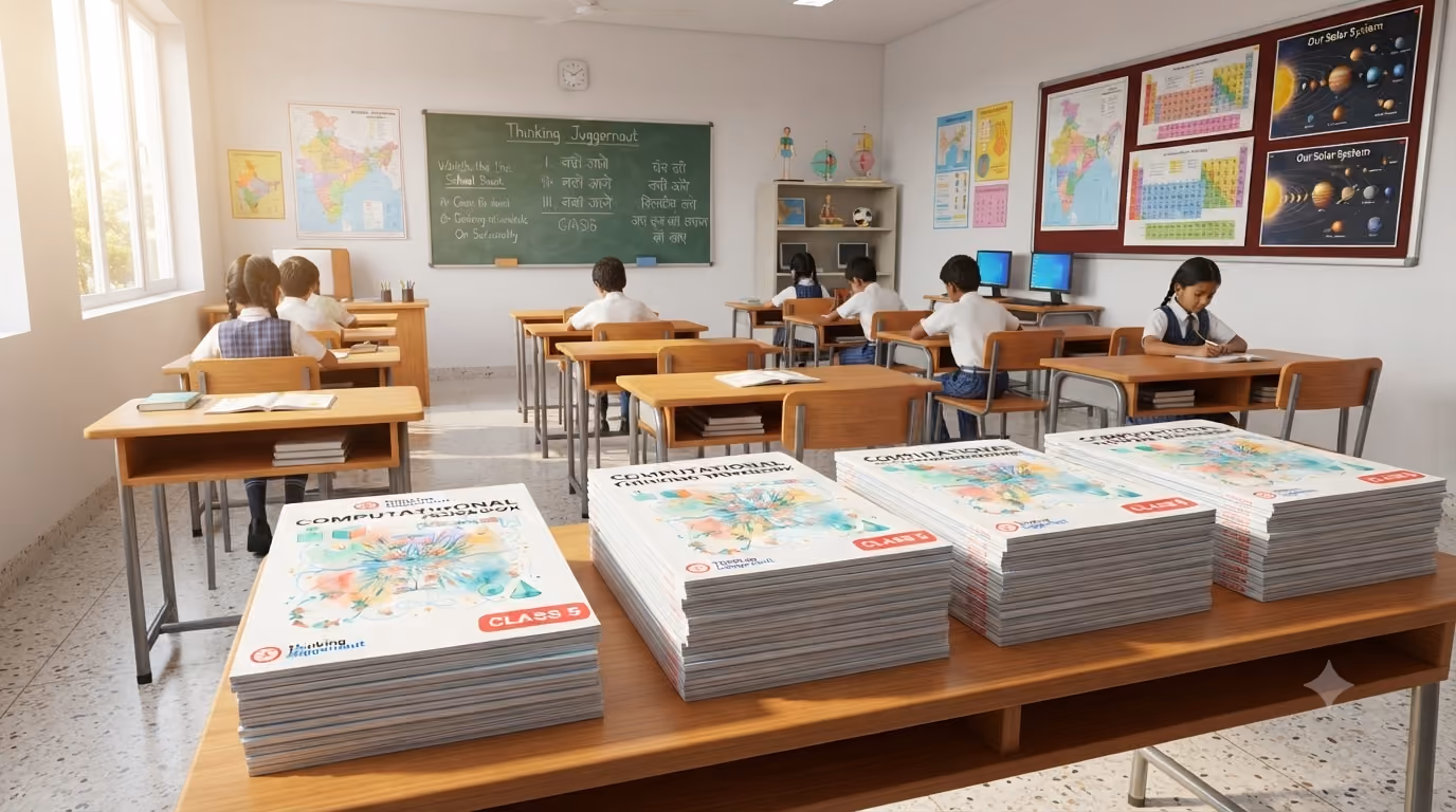 Bulk school orders of CBSE Computational Thinking workbooks with special per-copy pricing