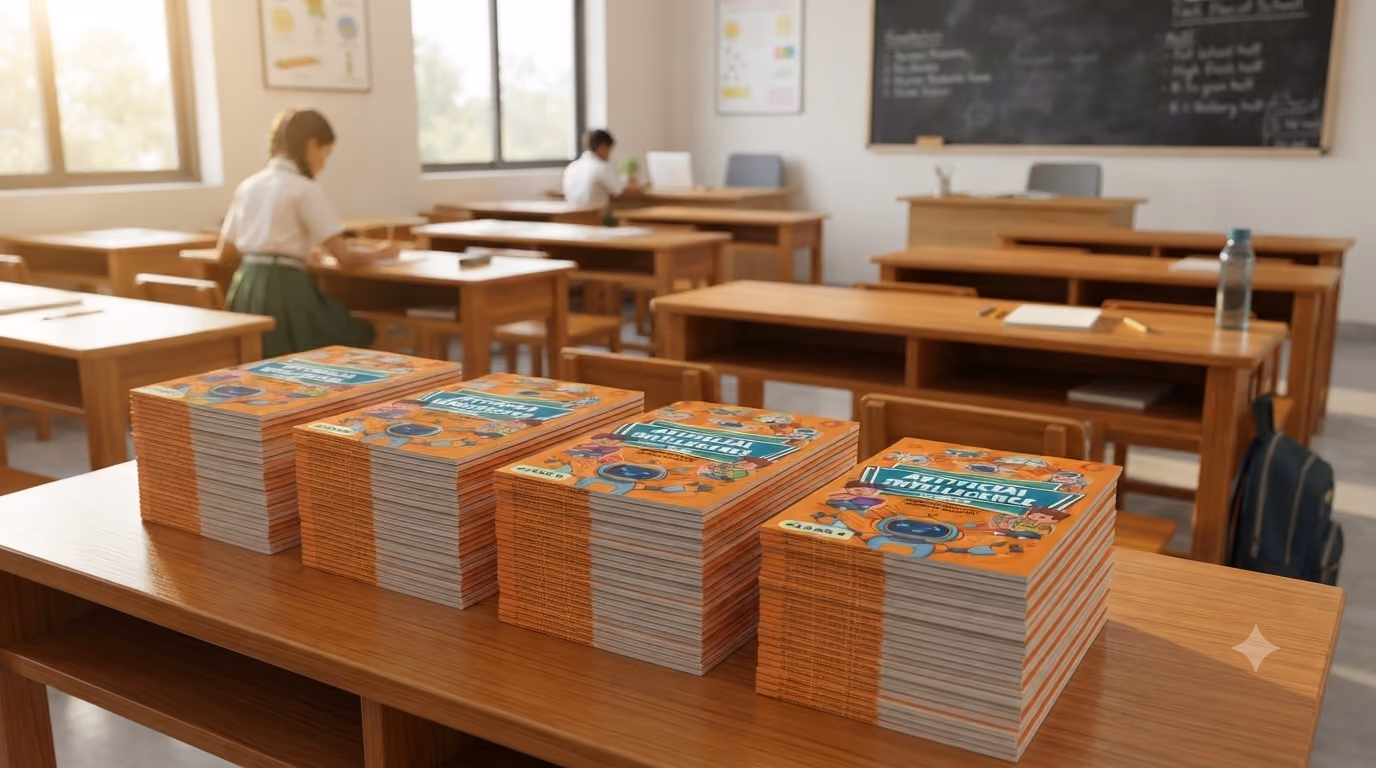 Bulk orders and school pricing for CBSE Artificial Intelligence guidebooks