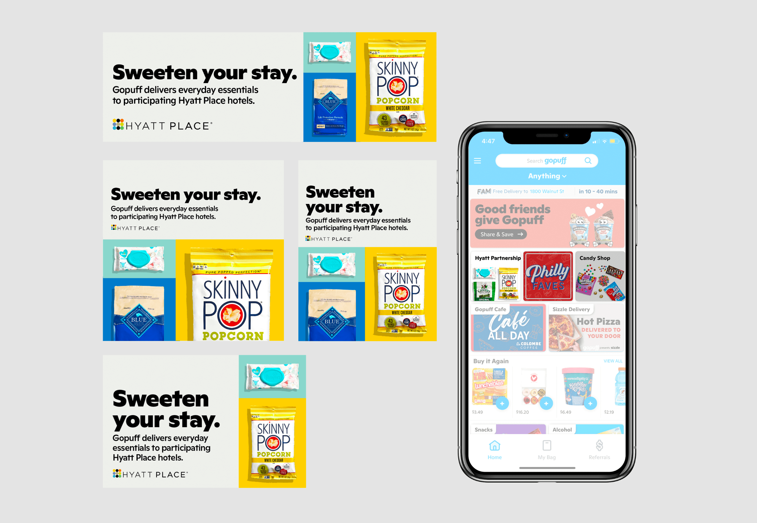 gopuff social media ads