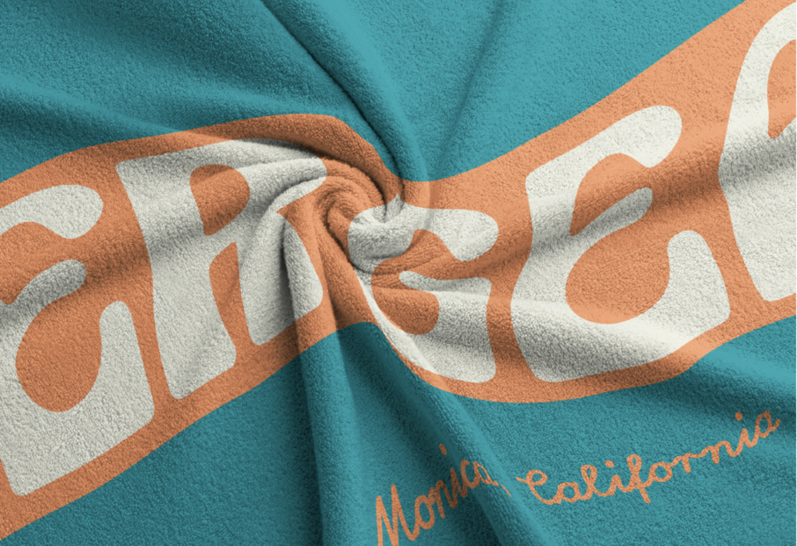 mockup of twisted tshirt with logo