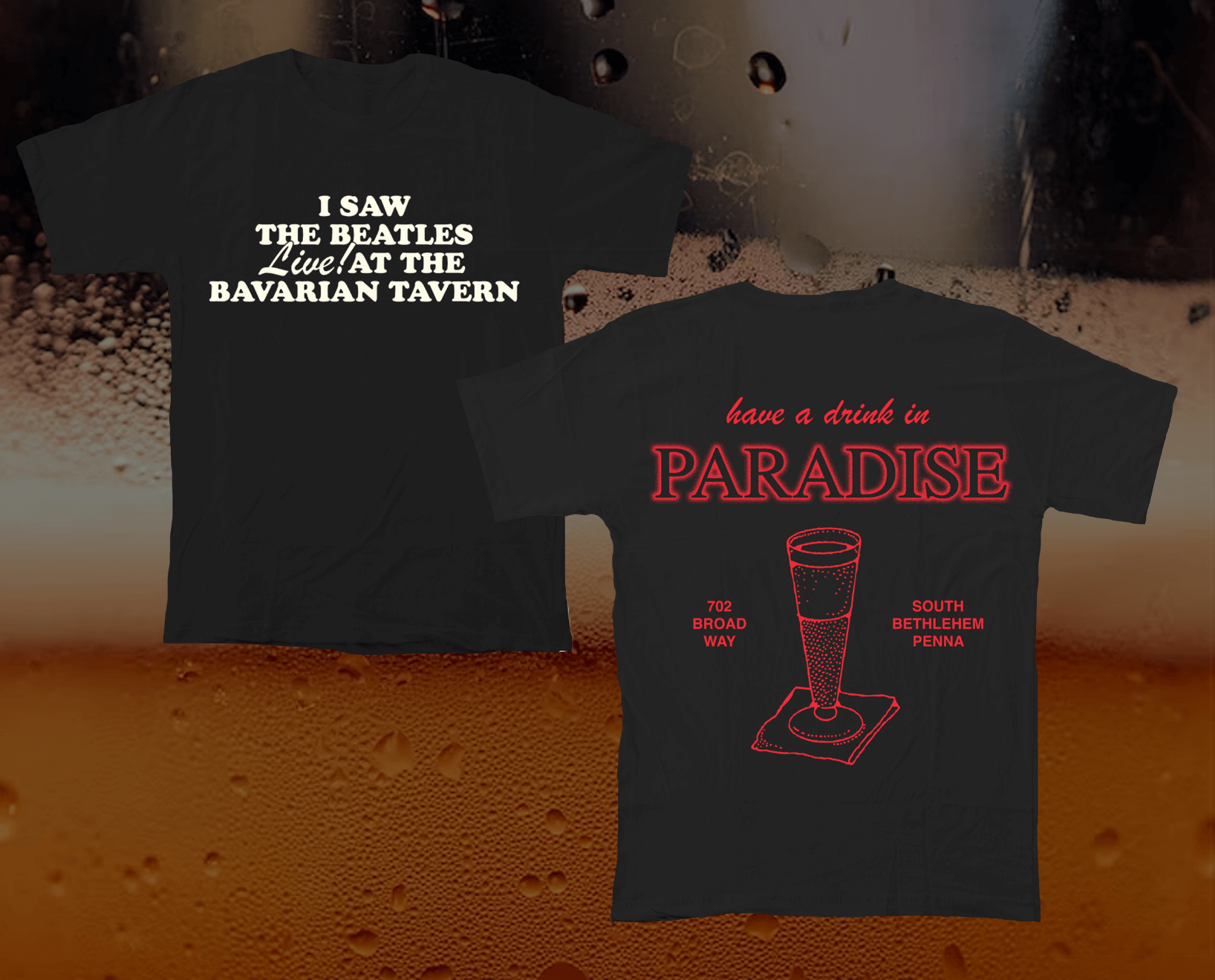 tshirt design for Bavarian Tavern in Bethlehem PA