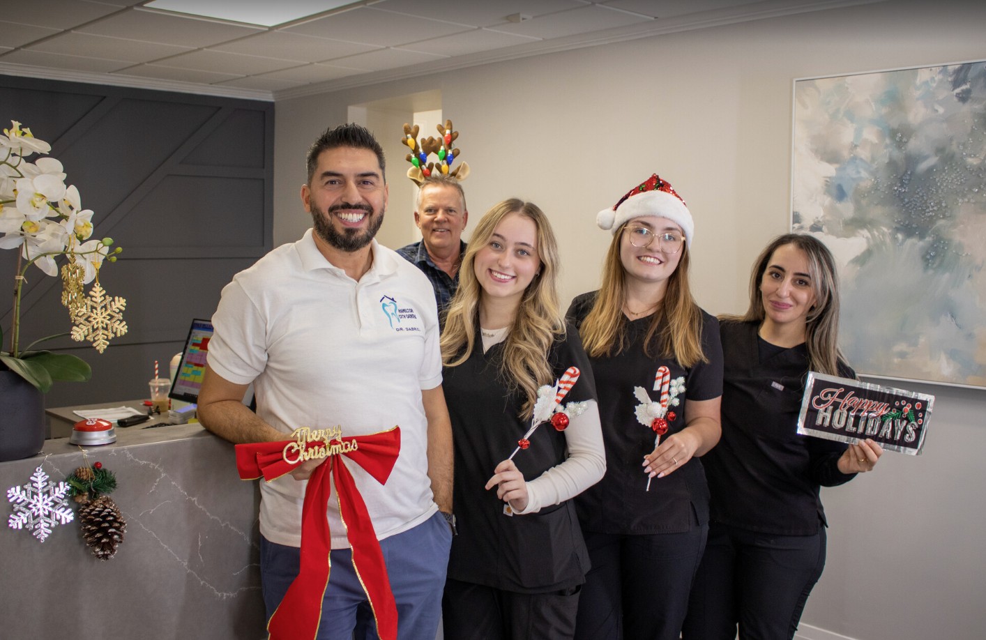 Hamilton City Dental holiday team