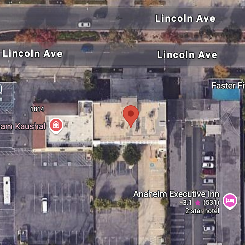 Los Angeles clinic map