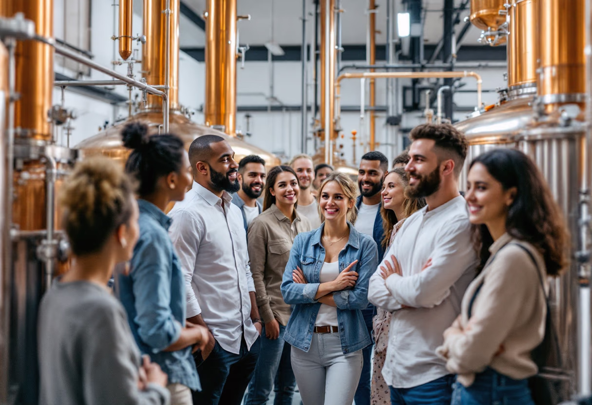 image of distillery tour