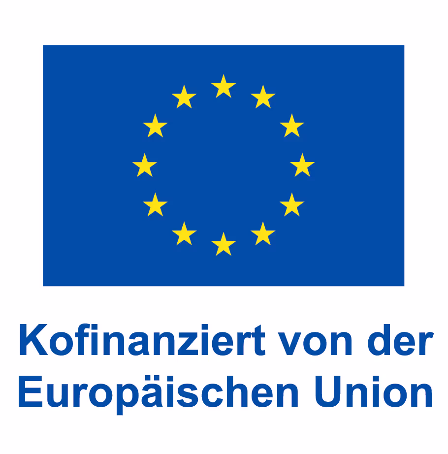 Logo der Europäischen Union – kofinanziert von der Europäischen Union