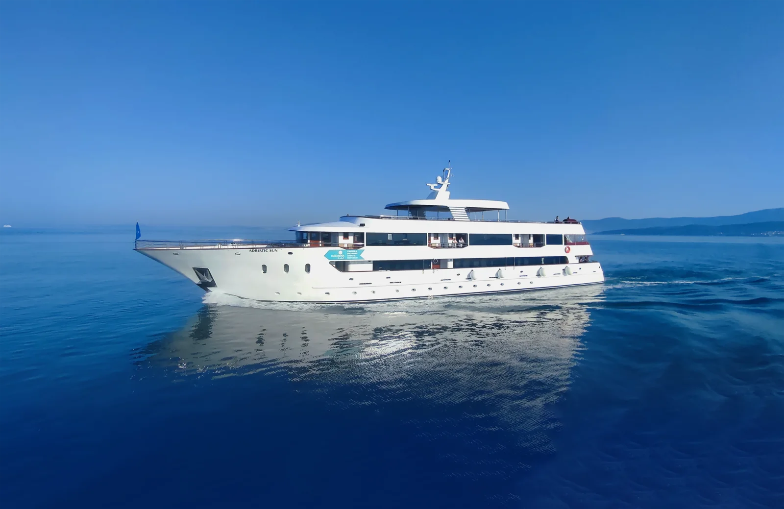 Adriatic Sun · Vista exterior del barco