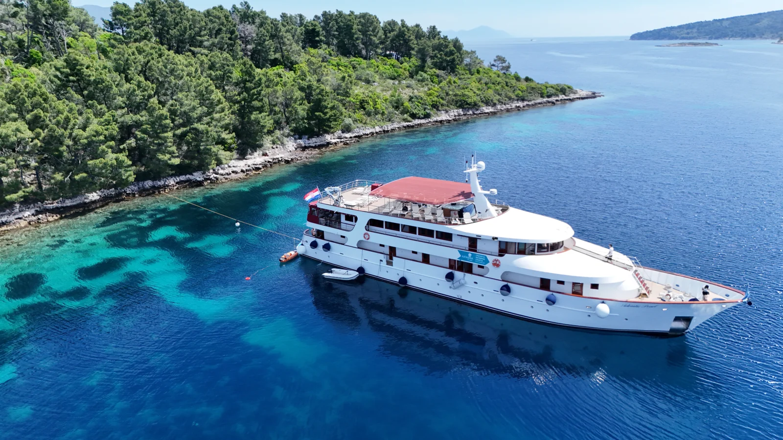 Adriatic Pearl · Vista exterior del barco