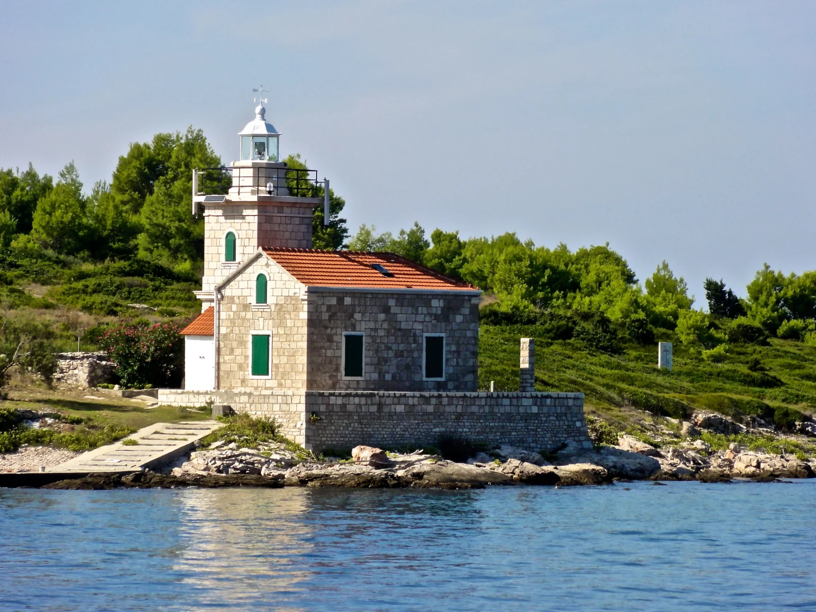 Kućište - Sućuraj - Pučišća · recorrido de Dalmacia en bicicleta, desde Trogir