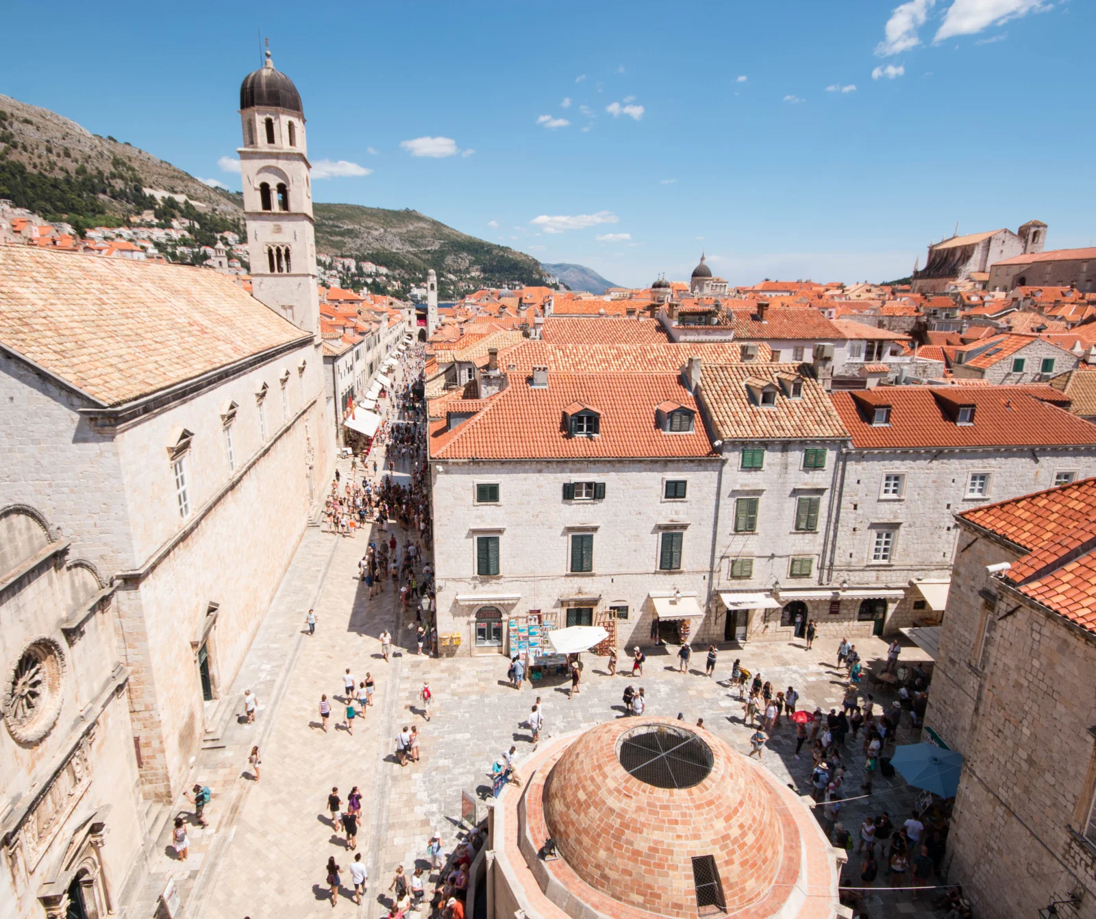 Dubrovnik · recorrido de Dalmacia, ida y vuelta desde Trogir
