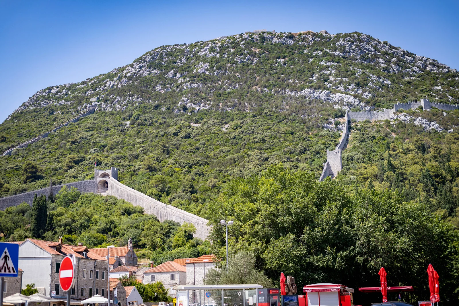Parque Nacional de Mljet – Slano (Ston) · recorrido de De Trogir a Dubrovnik por las islas