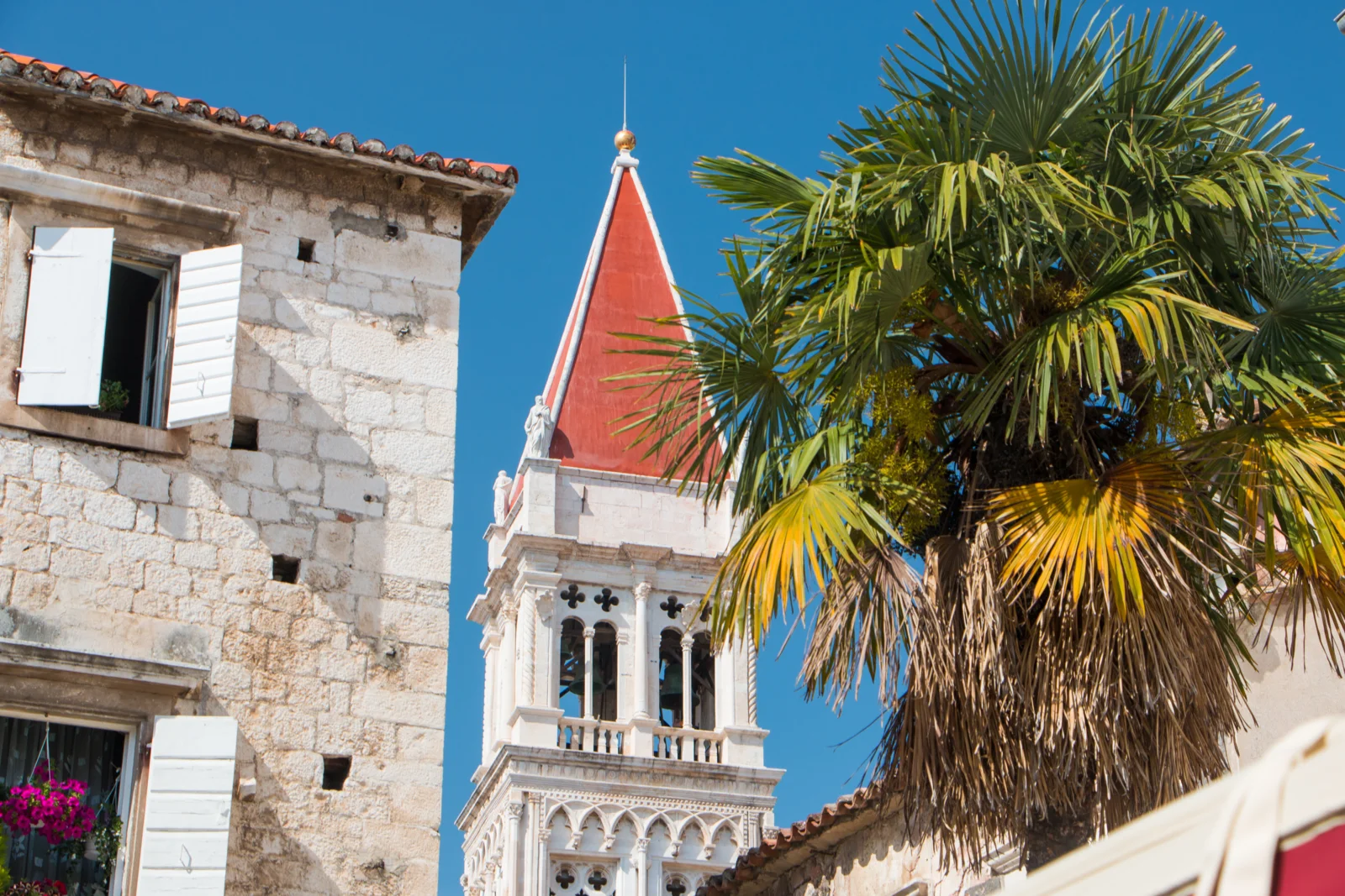Trogir · recorrido de Dalmacia norte en bicicleta