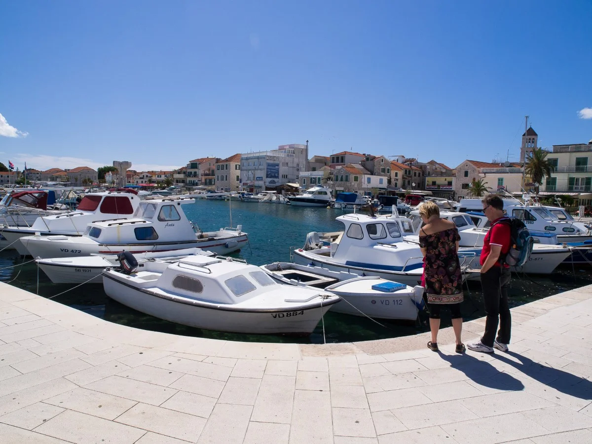Telašćica - Vodice · recorrido de Crucero naturista de Opatija a Trogir