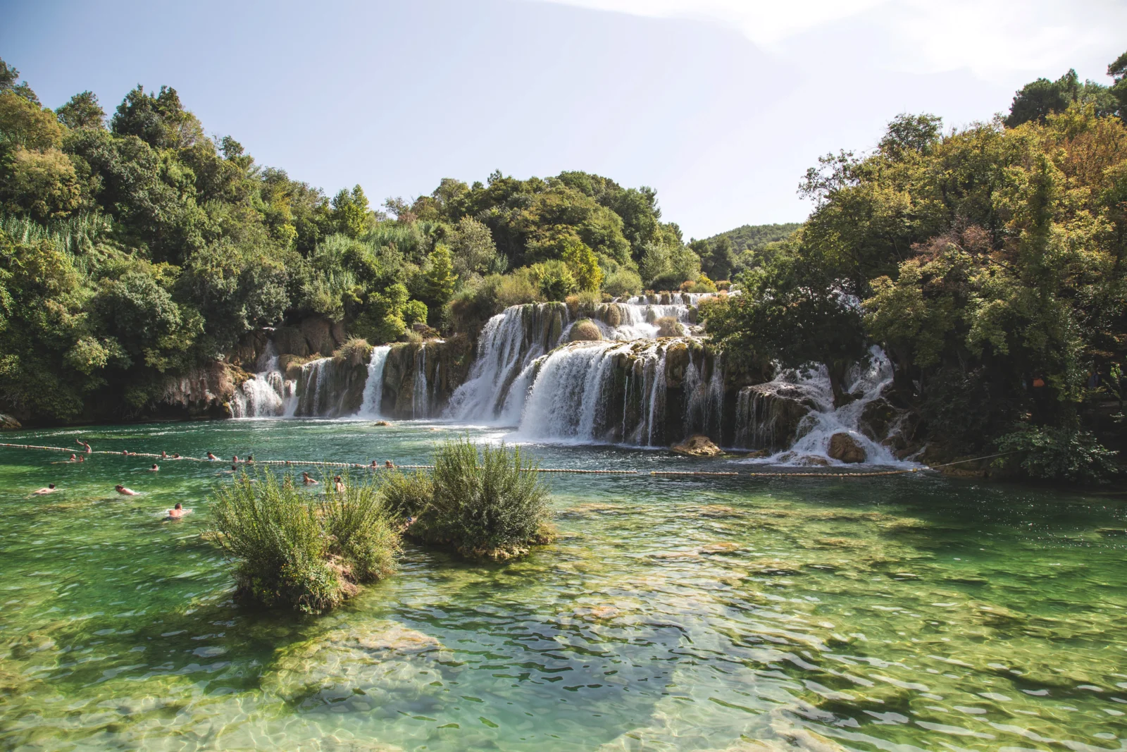 Trogir – Skradin (Parque Nacional de Krka) - Šibenik · recorrido de De Dubrovnik a Zadar por Dalmacia