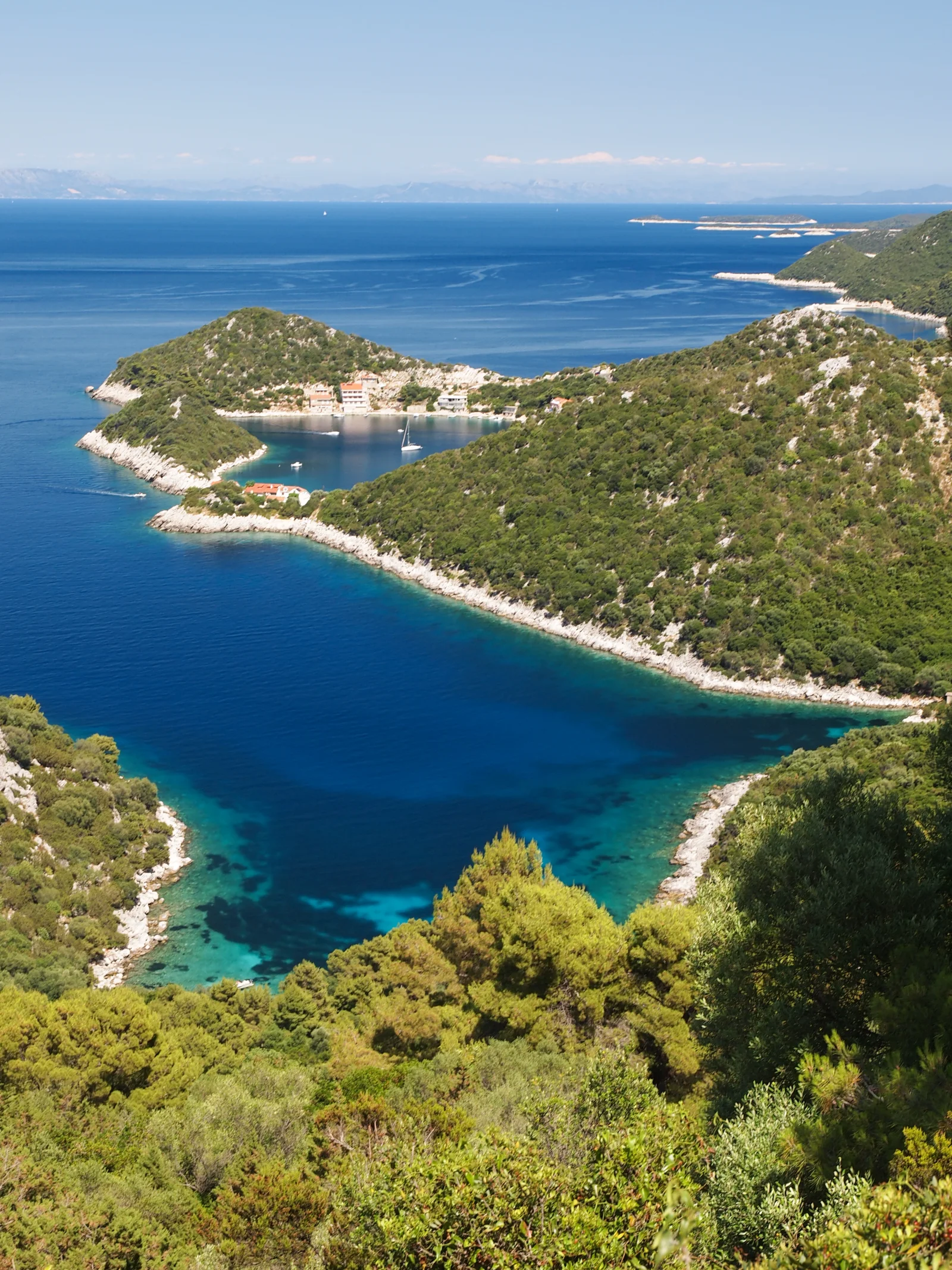 Lastovo - Korčula · recorrido de Crucero naturista por Dalmacia desde Trogir