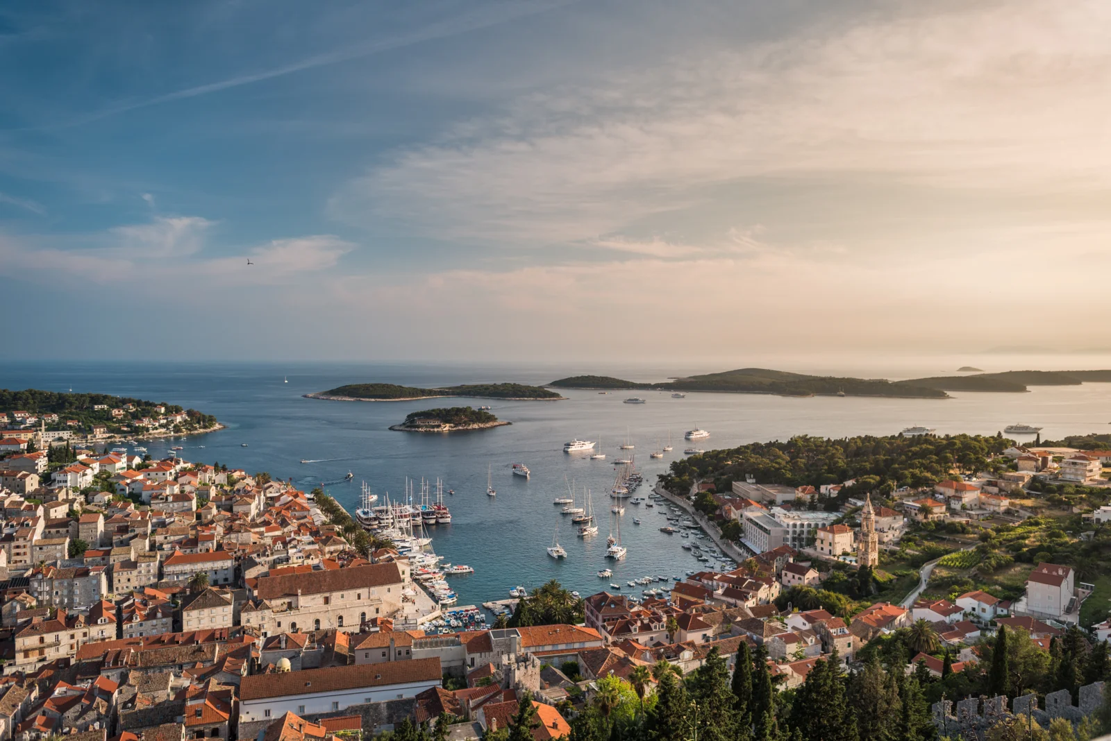 Korčula - Hvar · recorrido de Islas del sur desde Split