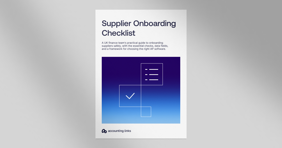 Supplier Onboarding Checklist