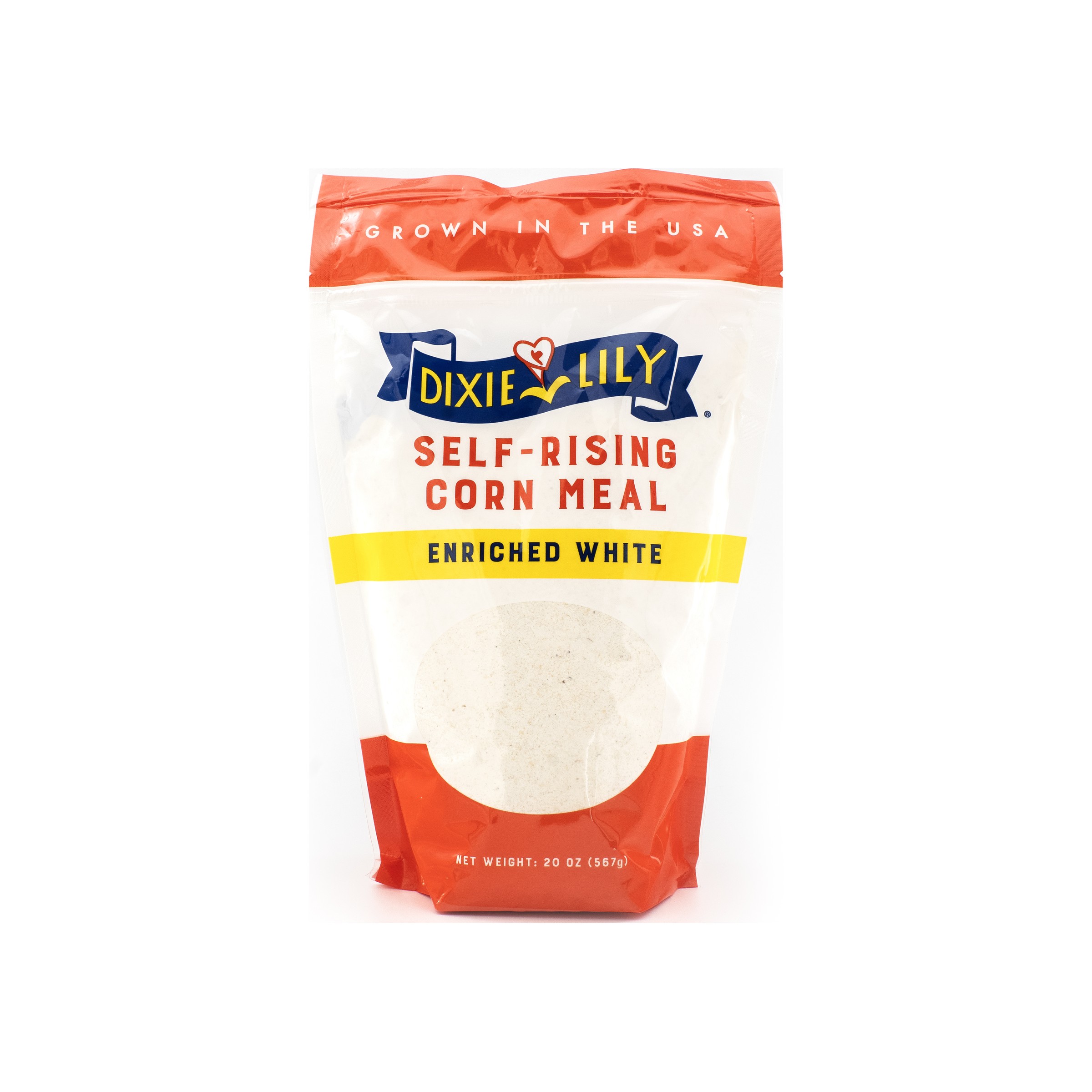Dixie Lily Enriched White Self-Rising Cornmeal