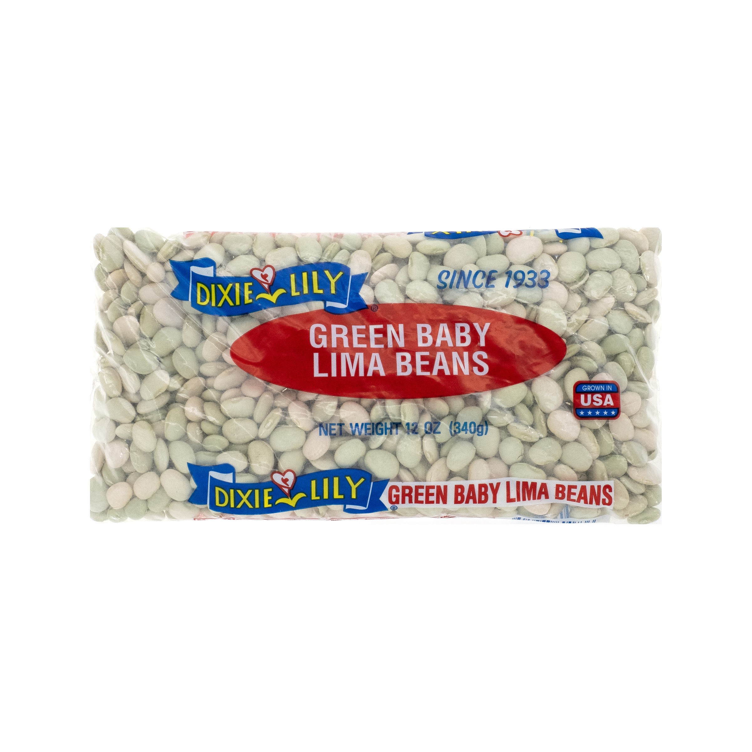 Dixie Lily Green Baby Lima Beans