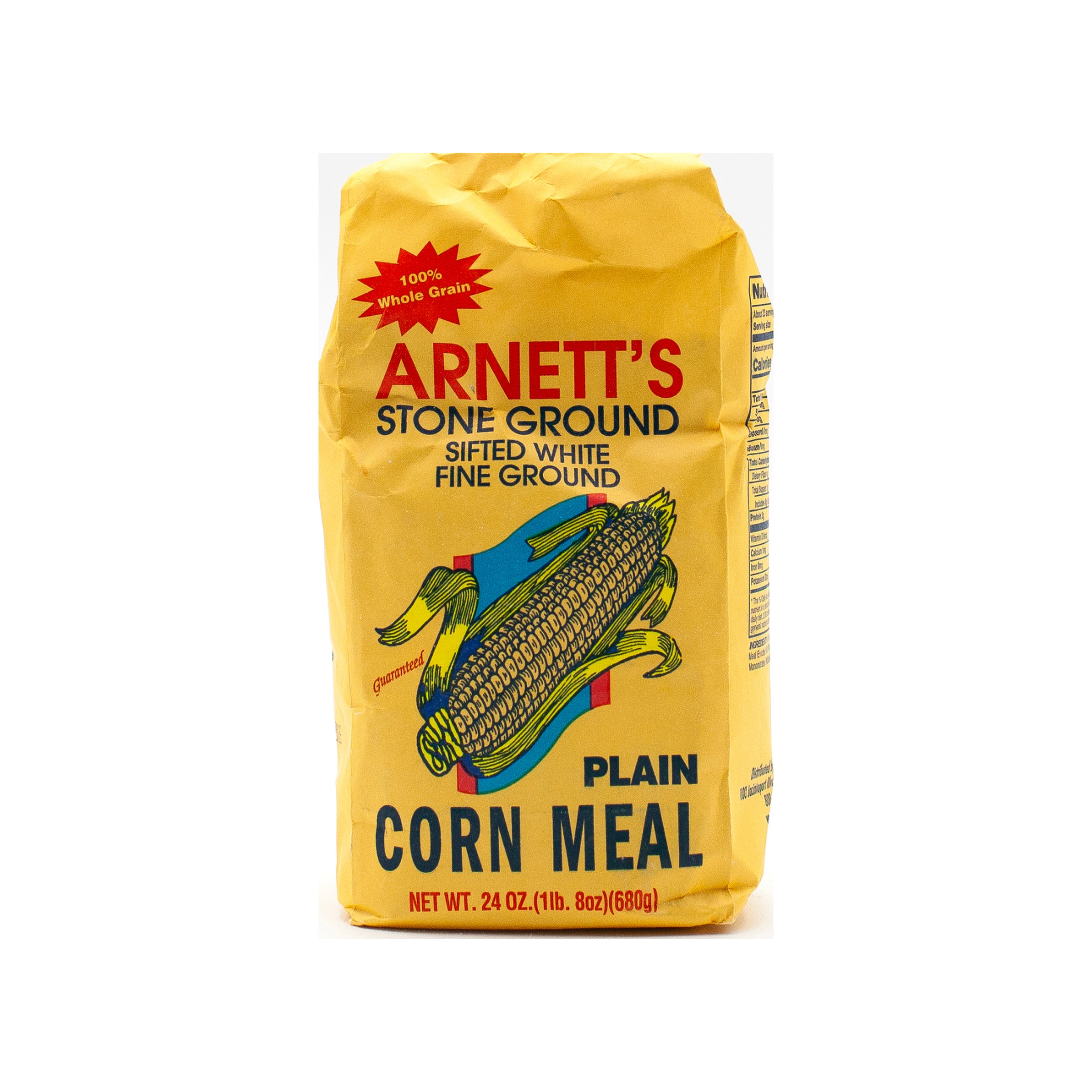 Arnett's Plain Cornmeal (24oz)