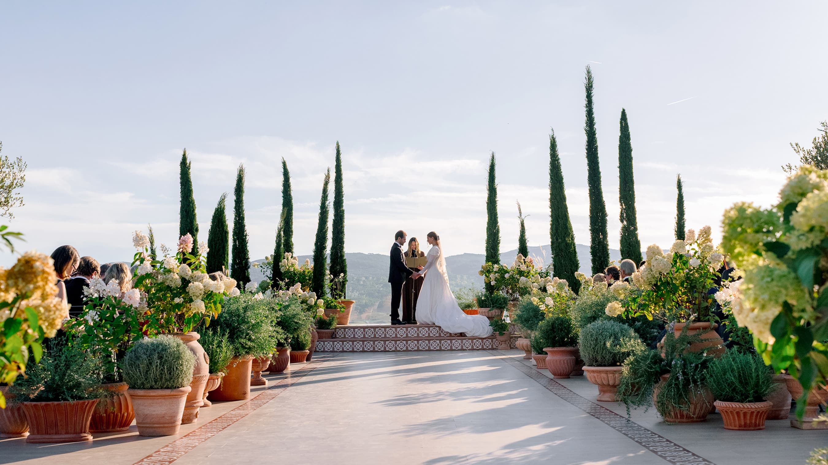 Ultra-Luxury Tuscany, Italy Wedding