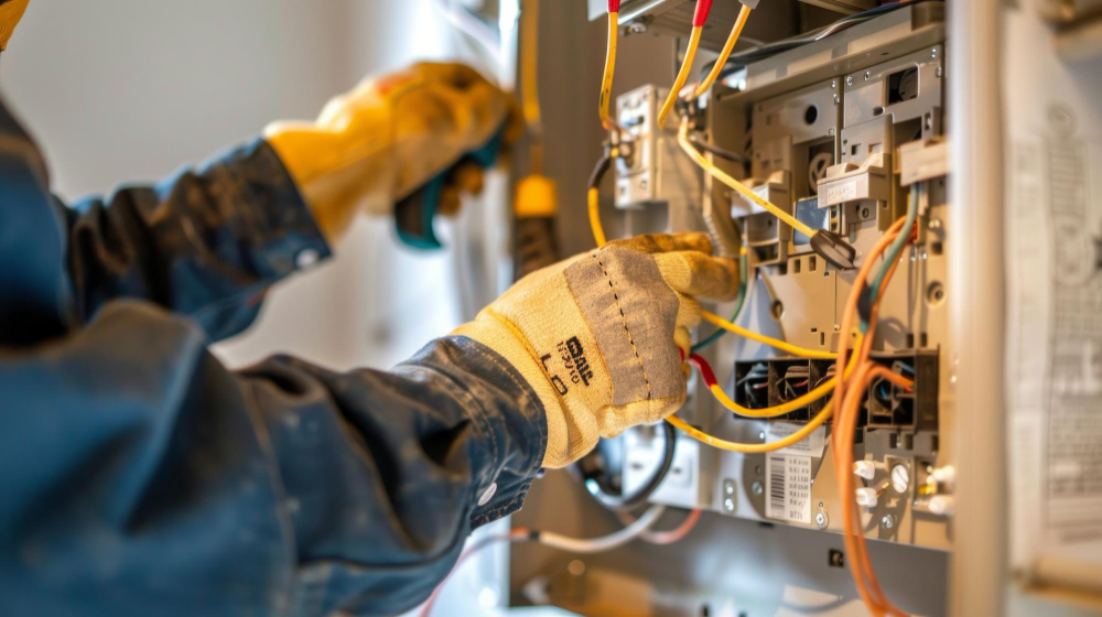 Electrical panel repair process