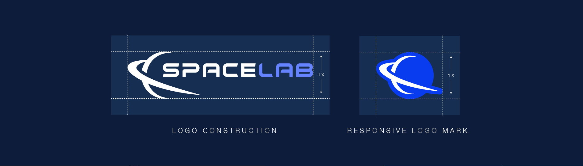 Final SpaceLab logo construction exmaples