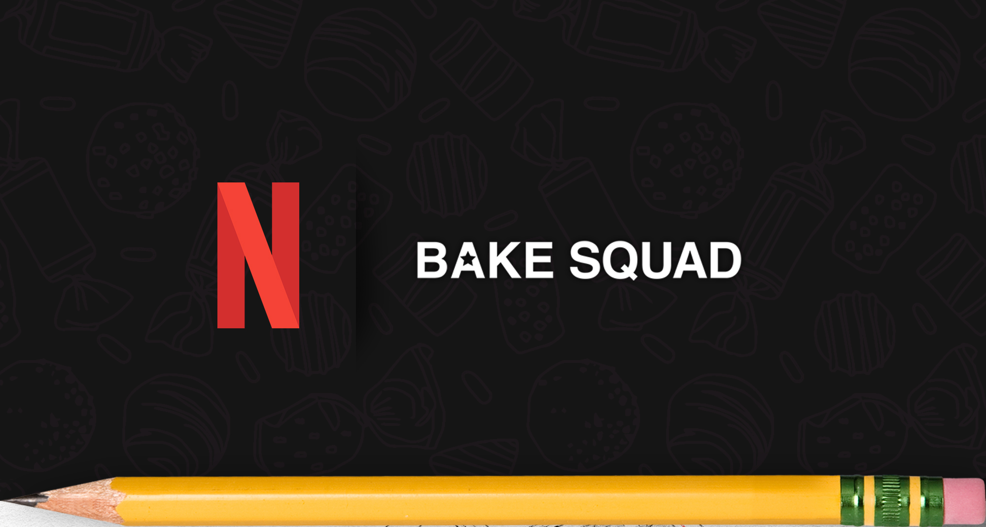 Bake Squad Illustration project heading