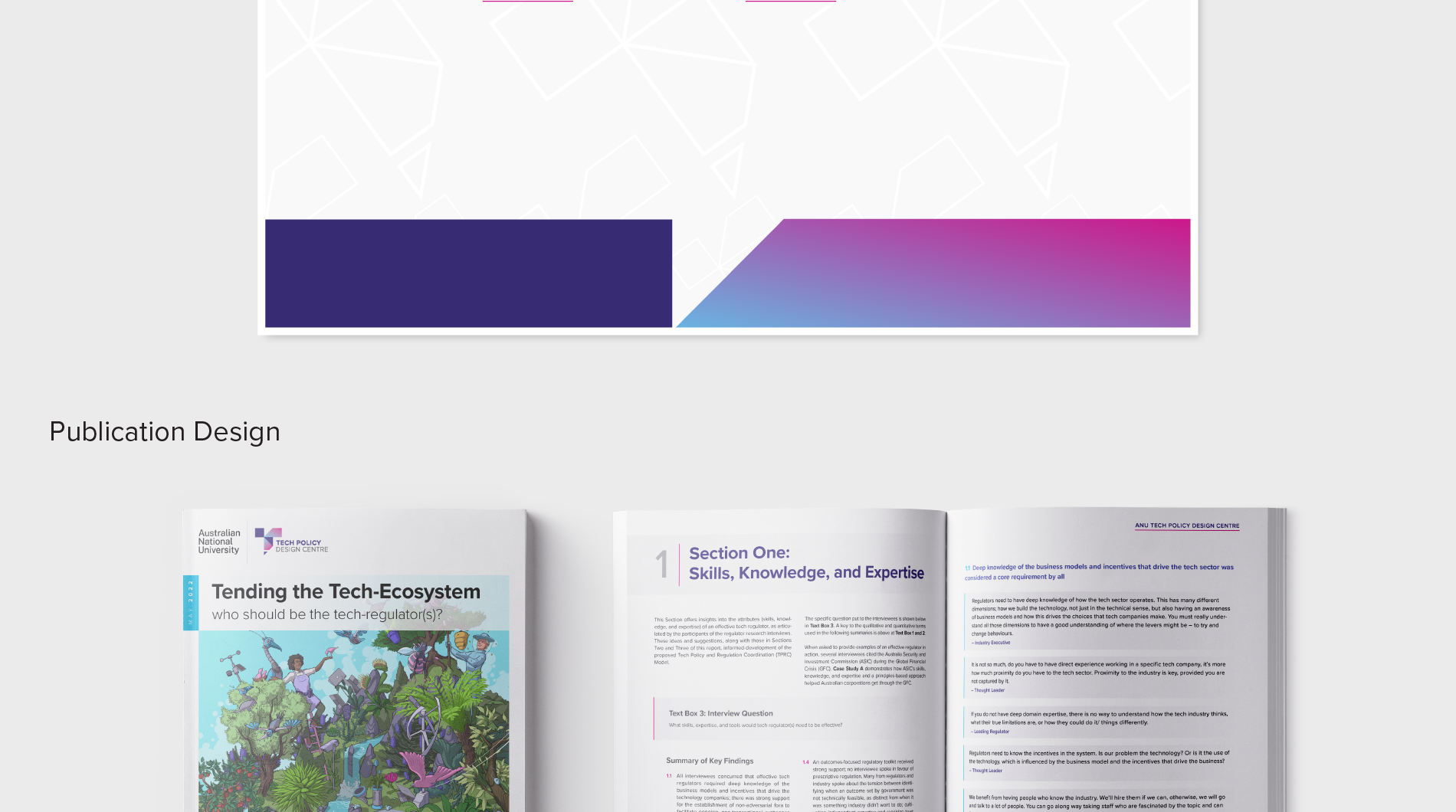 Trending the Tech-Ecosystem document design