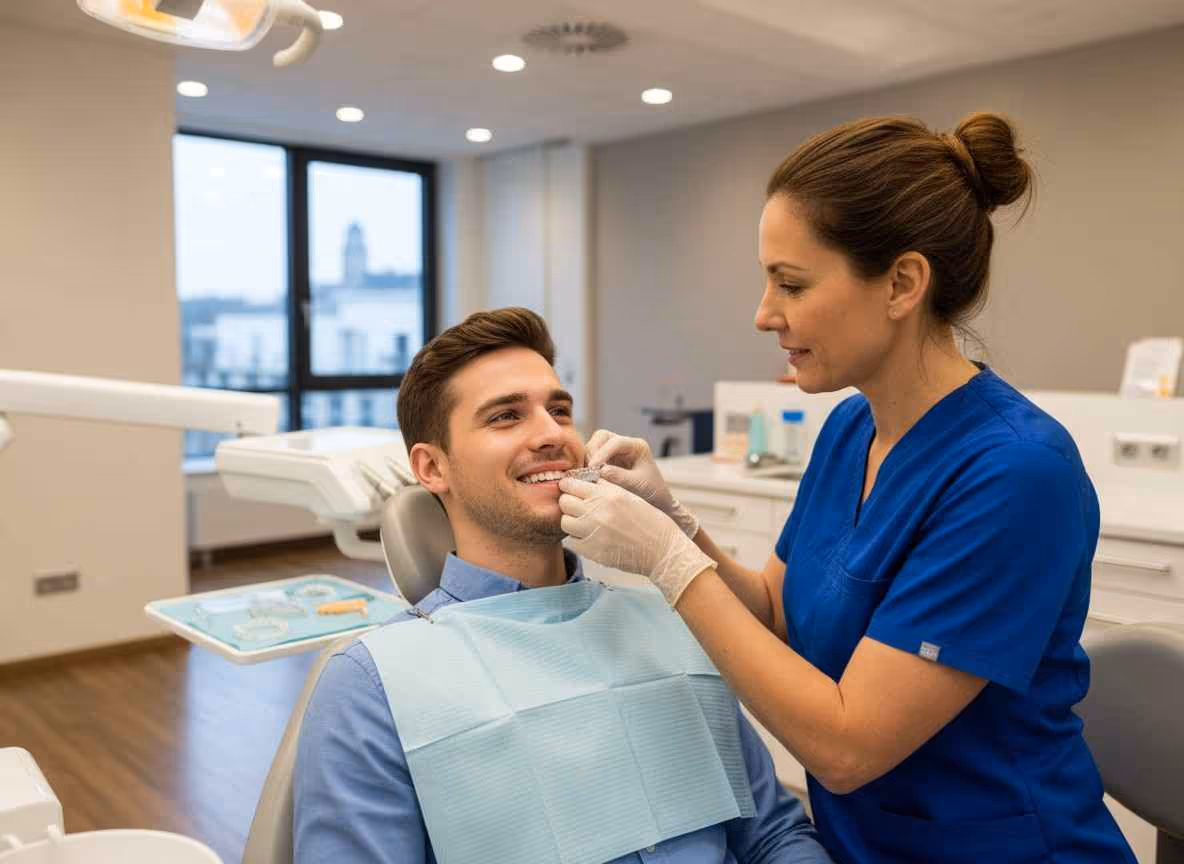 Fitting of Invisible Braces