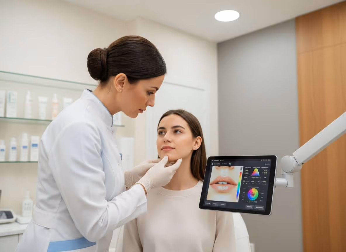 Detailed Lip Assessment & Skin Assessment