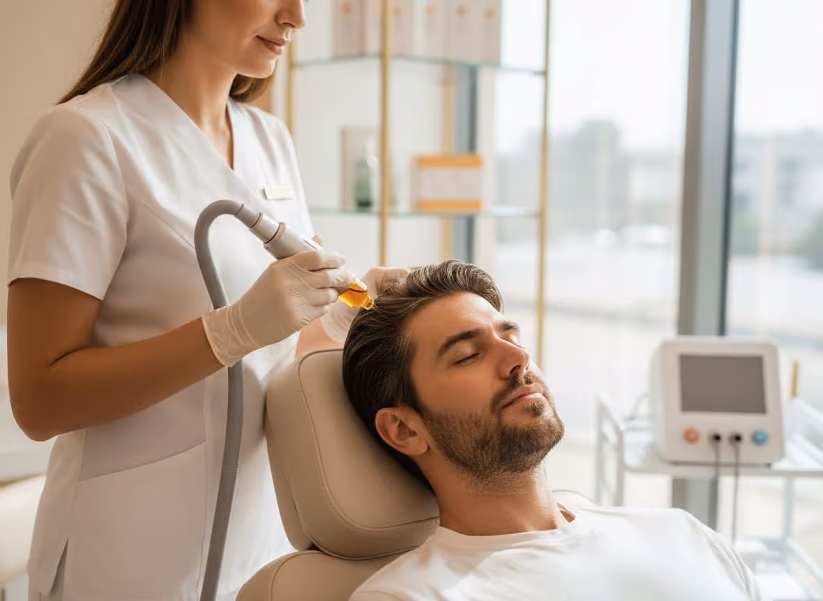 PRP Platinum Hair Treatment Session